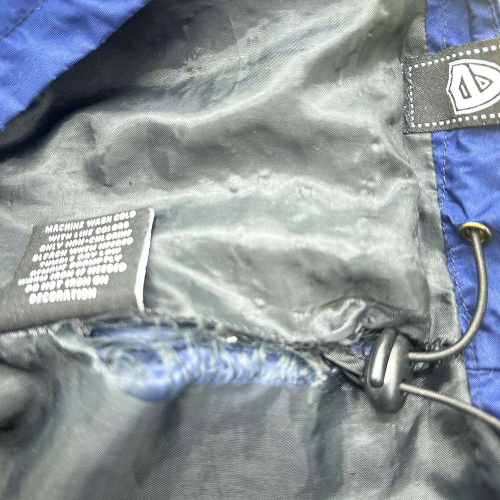 Encrypted Supply Jacket Mens XL Color Block NON-STOP Hooded Windbreaker - Picture 7 of 8